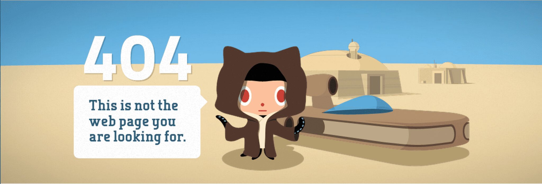 Github 404 - Make Users Smile