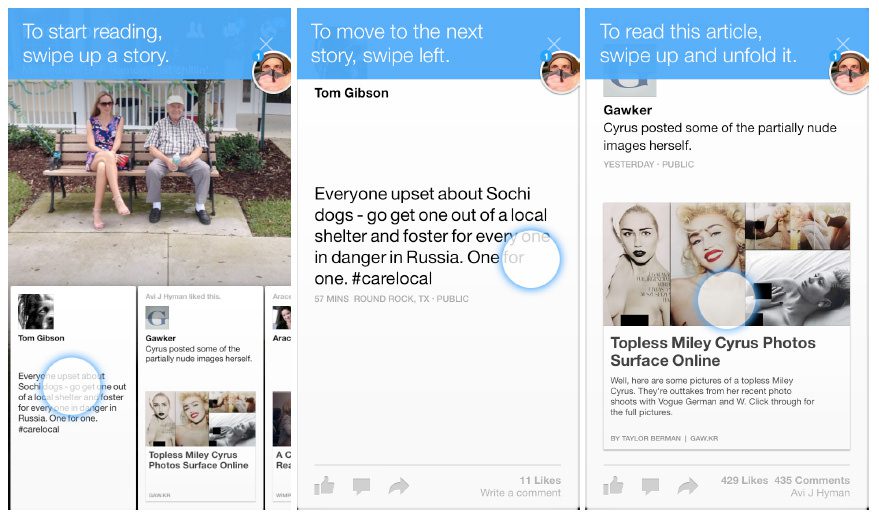 FB Paper Onboarding - How To Get High App Reviews