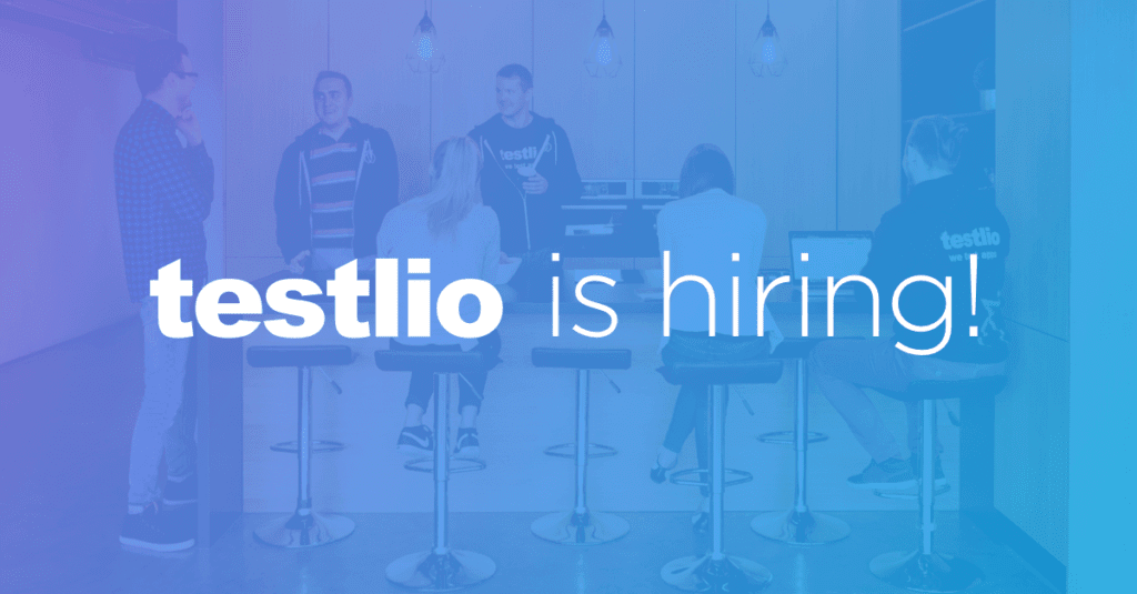 testlio is hiring!