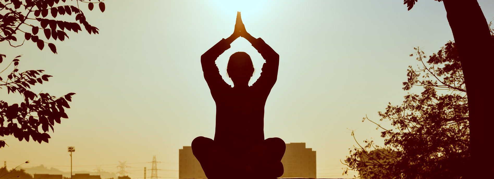 A Testlio tester doing yoga