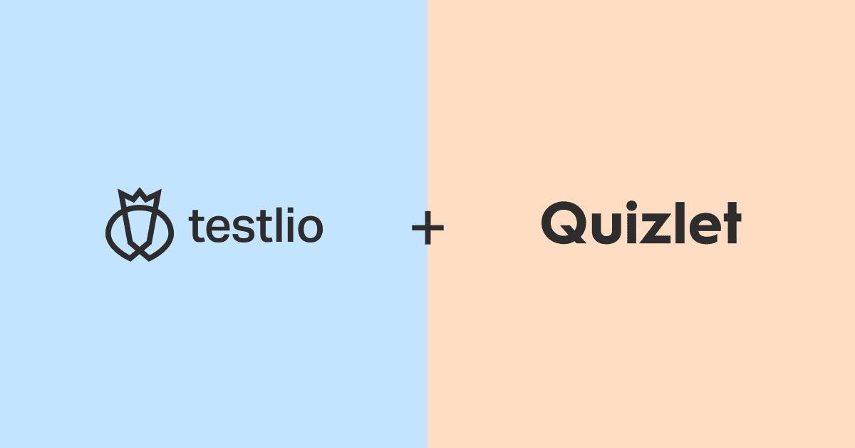 Testlio + quizlet case study