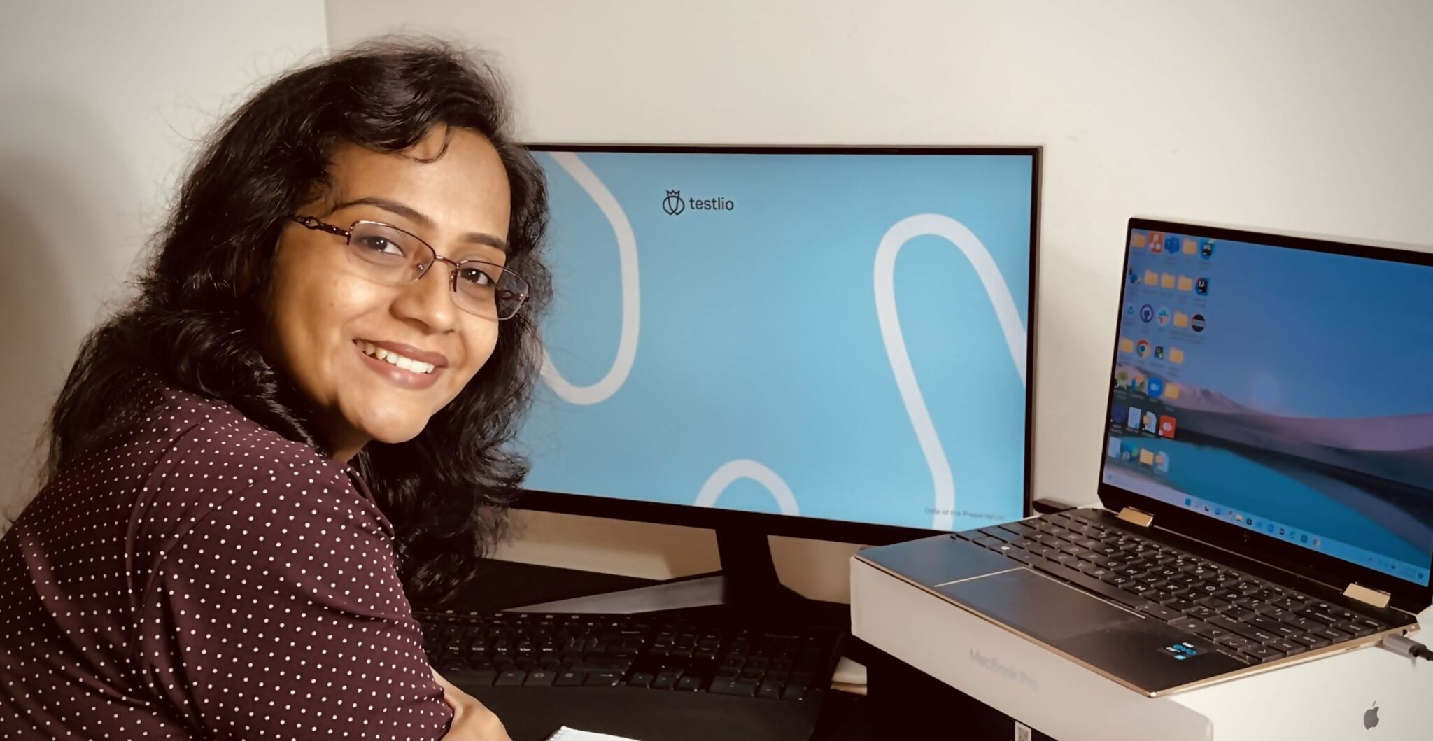 Image of Testlio’s automated testing center of excellence leader Venu Shinde.