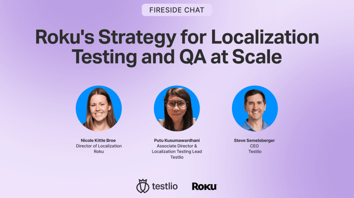 Roku webinar image shows the title and speakers